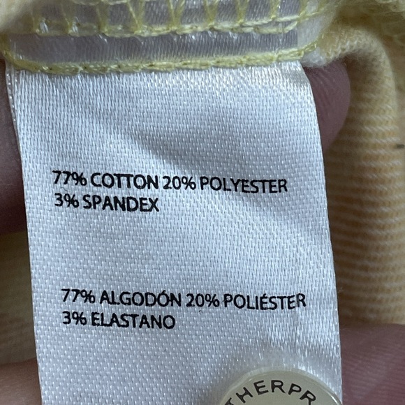 Weatherproof Vintage Women's S Yellow Plaid Button Blouse e0804 - Picture 8 of 9